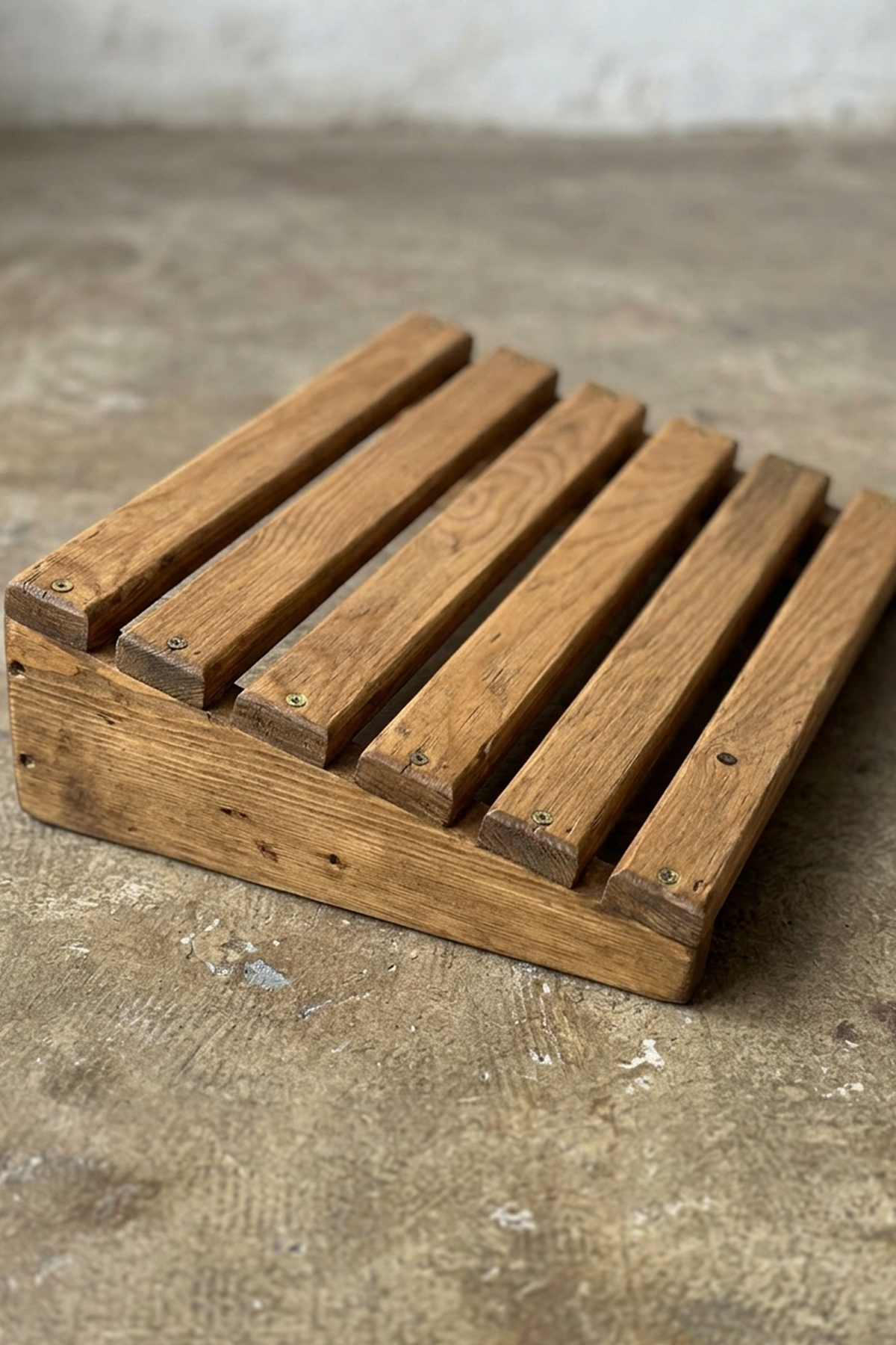 Masa Altı Ayak Koyma Stantı (Yükseklik Arka 10 cm Ön 3 cm X Uzunluk 40 cm X Genişlik 30 cm