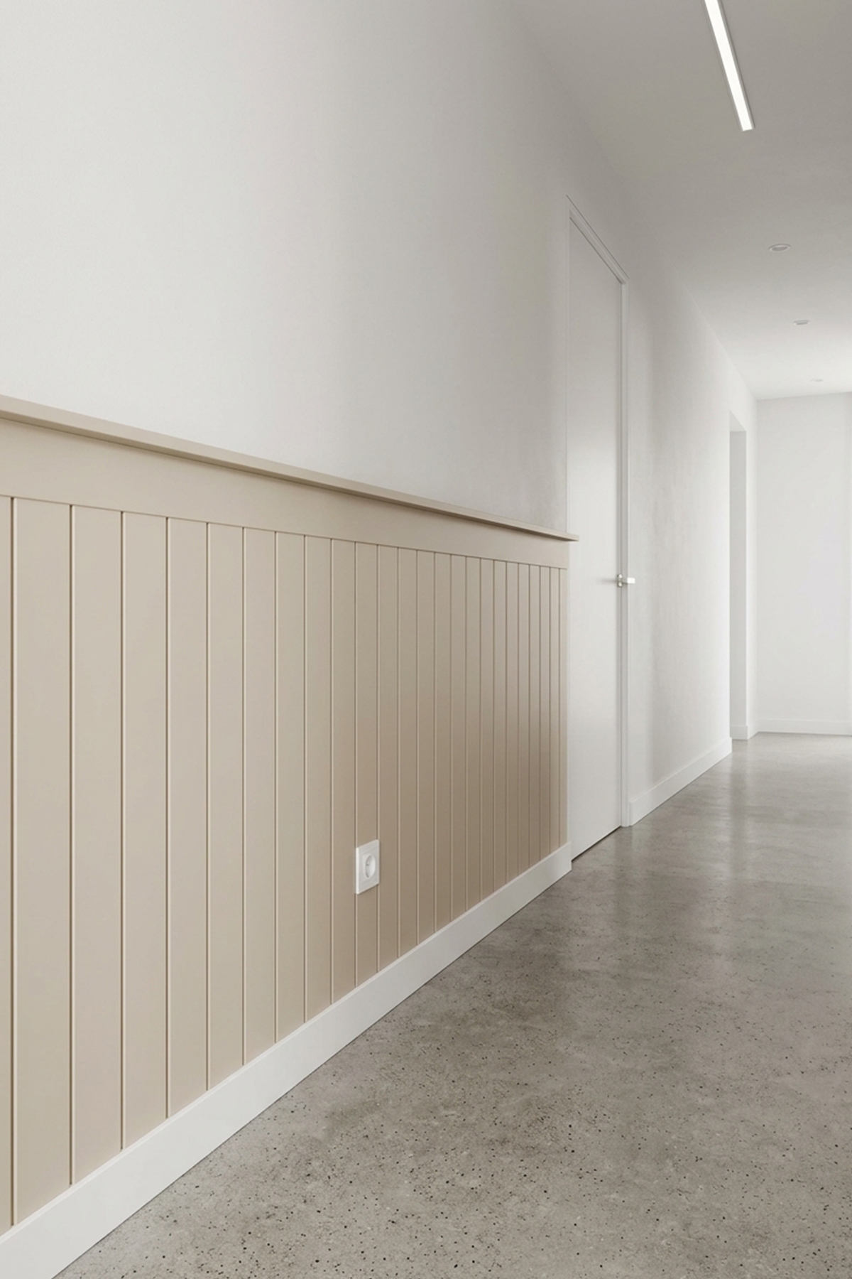 Dekoratif Boyalı Duvar Paneli 4mm Ham MDF (Yükseklik 103 cm X Genişlik 27 cm 1 Adet)