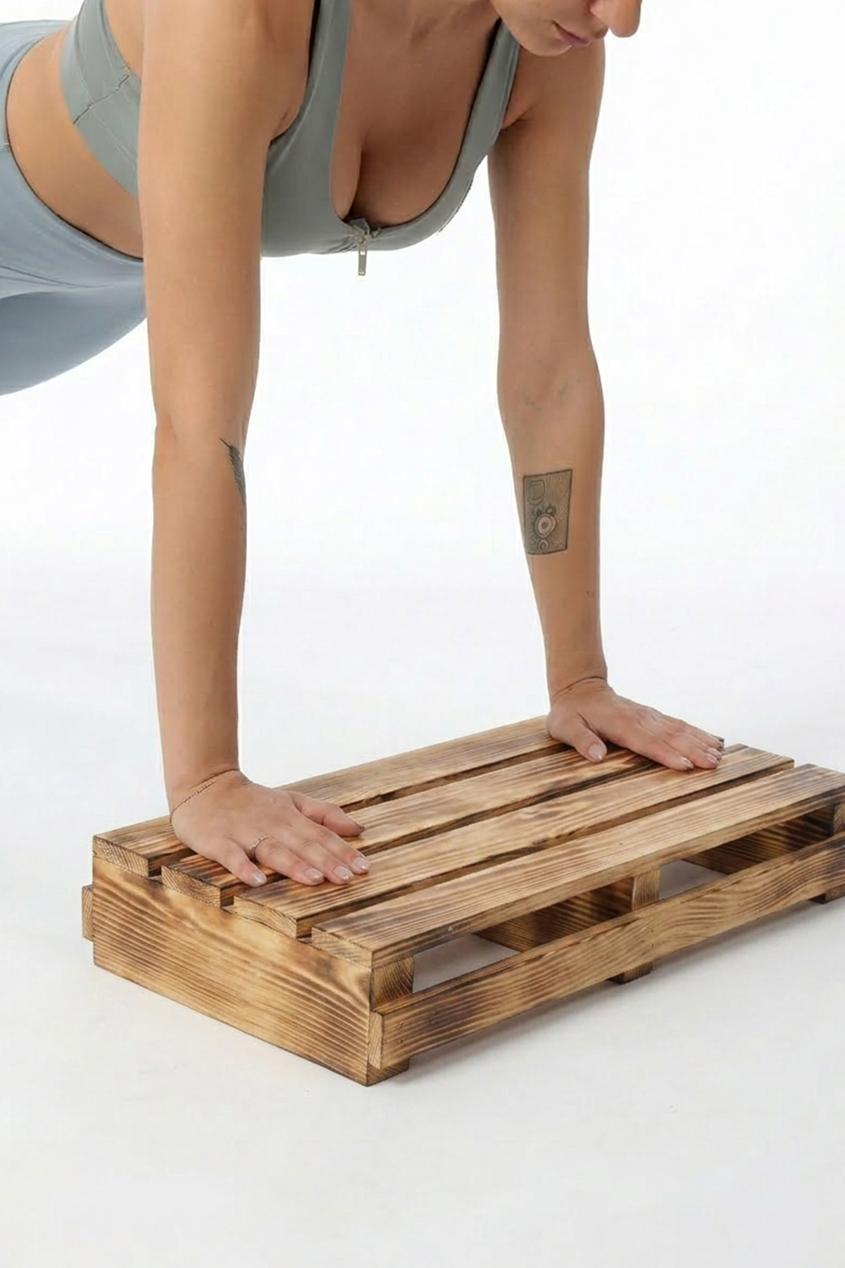 Doğal Çam Ağacı Step Tahtası & Basamak (Yükseklik 10cm X Genişlik 40cm X Derinlik 25cm)